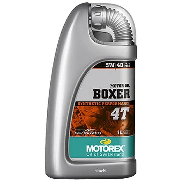 モトレックス ボクサー 4T 4サイクルオイル 5W-40 4L (バイク用 モトレックス ボクサー 4T 4サイクルオイル 5W-40 4L (バイク用