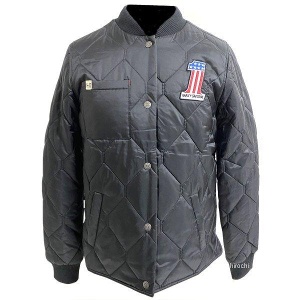 ハーレーダビットソン レザー　ジャケット ダブル キルティング 中古・古着通販】HARLEY-DAVIDSON (ハーレーダビッドソン) 90s