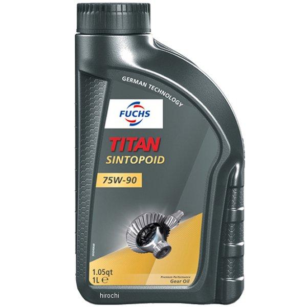 A602010575 フックス FUCHS ギアオイル TITAN SINTOPOID 75W-90 1L JP店