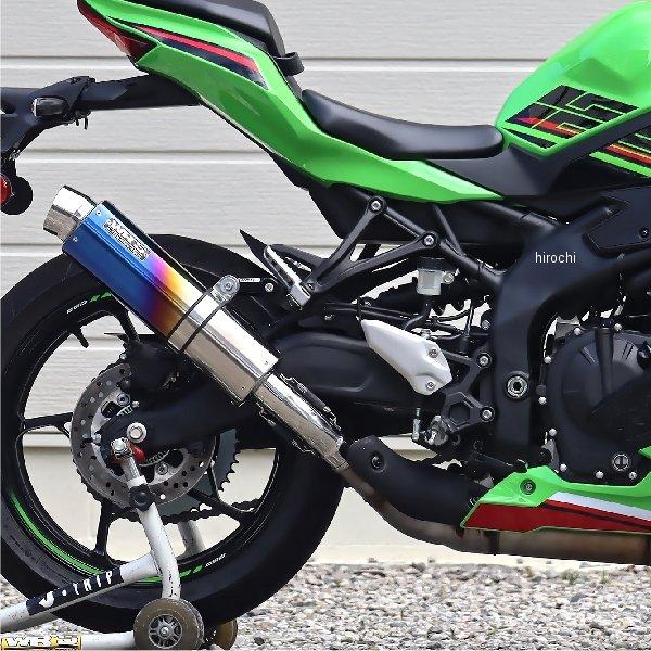 BK4280JM ダブルアールズ WR'Sラウンド スリップオンマフラー ZX-25R