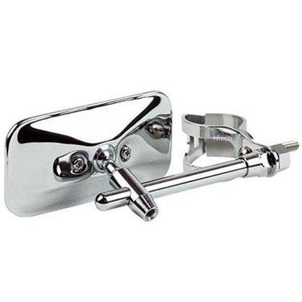 G6-00118 GOODS グッズ フォーククランプミラー スクエア クローム JP