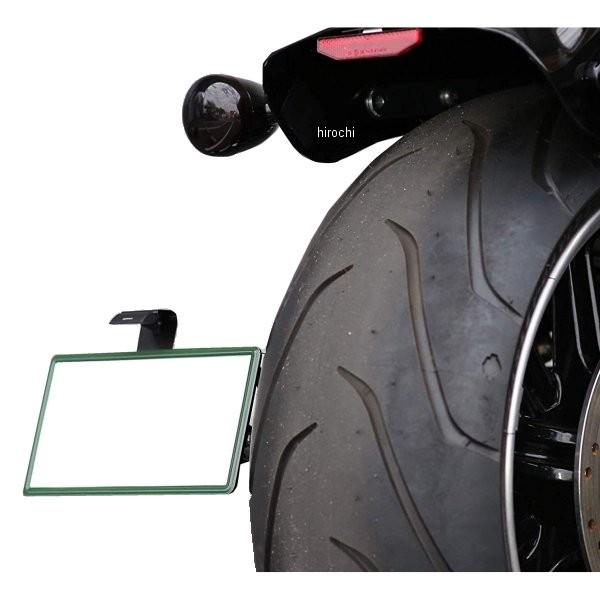 【メーカー在庫あり】 HD-01398 キジマ ナンバーサイドマウントキット アクスルマウントタイプ 18年以降 ソフテイルブレイクアウトFXBR/S  黒 JP店