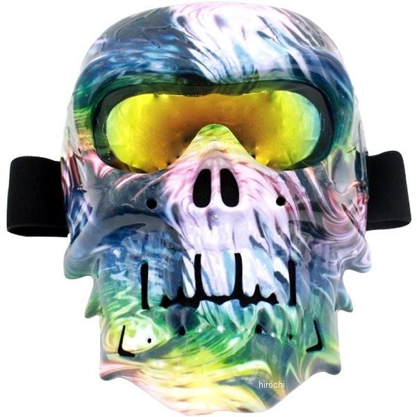 メーカー在庫あり Mm40 Mo012 02 マッドマックス Mad Max フェイスマスク ドクロ 防風 ミラーシールド ゴーグル Mo012 Type4 レインボー Jp店 ヒロチー商事 通販 Paypayモール
