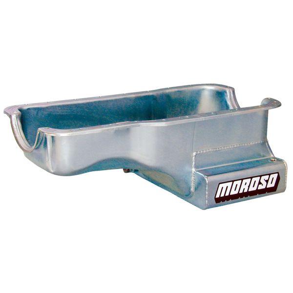 【USA在庫あり】 mor20502 Moroso Ford 289-302 (w/Front Sump) Kicked Out Wet Sump 7qt 8in Steel Oil Pan JP店