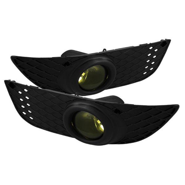 spy5038500 Spyder 三菱 Lancer (Non Evo) 07年-14年 OEM フォグライト w/swch イエロー FL-ML07-Y JP店