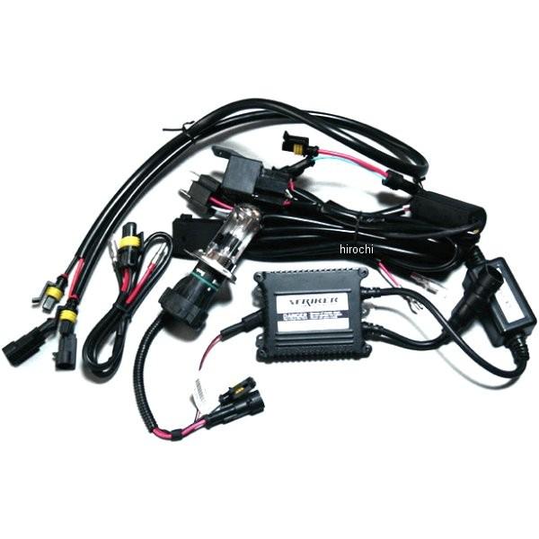 SSY-HIDH4B3 �X�g���C�J�[ STRIKER HID�L�b�g H4 35W HI/LO 6000K JP�X