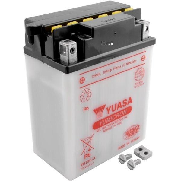 ユアサバッテリーYB12C-A新品未使用 USA在庫あり】 YB12C-A ユアサ バッテリー 開放型 JP店 : ヒロチー商事