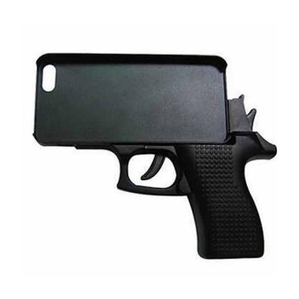 ハンドガン型 Iphone6用ケース ブラック ピストル型 拳銃型 おもしろ スマホケース Hiro Land 通販 Yahoo ショッピング