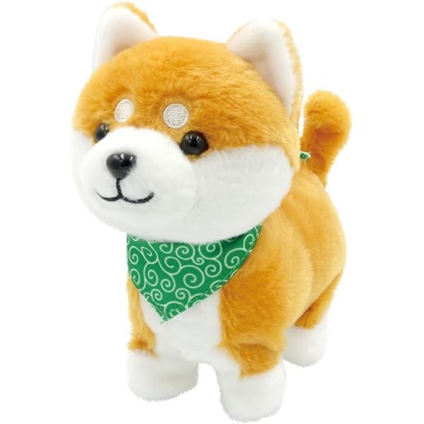 他サイト： まねまねトコトコ シリーズ まねまねトコトコ 豆シバ 8202 845 犬 豆シバ 柴犬 可愛い おもちゃ 知育 鳴く 歩く モノマネ __の商品画像