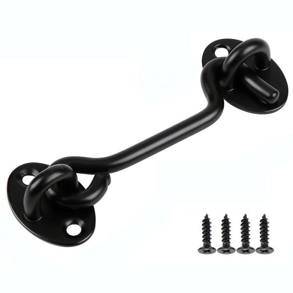 並行輸入品】キャビンフック 《ブラック》 ステンレス ゲート