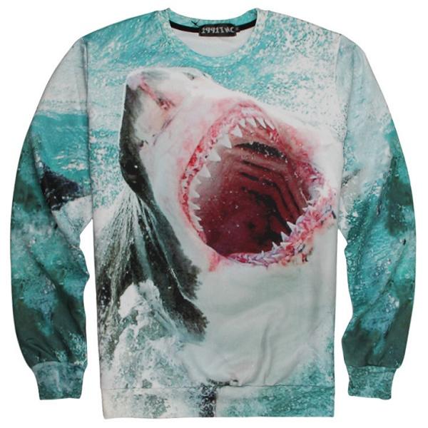 H&O _ サメロングスリーブTシャツ 【公式通販】