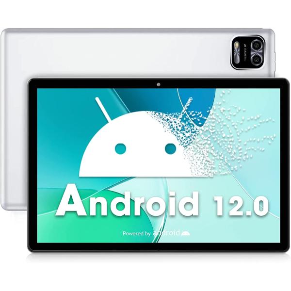 タブレット Android 12 Wetap タブレット 10インチ RAM 3GB/ROM 64GB 4 