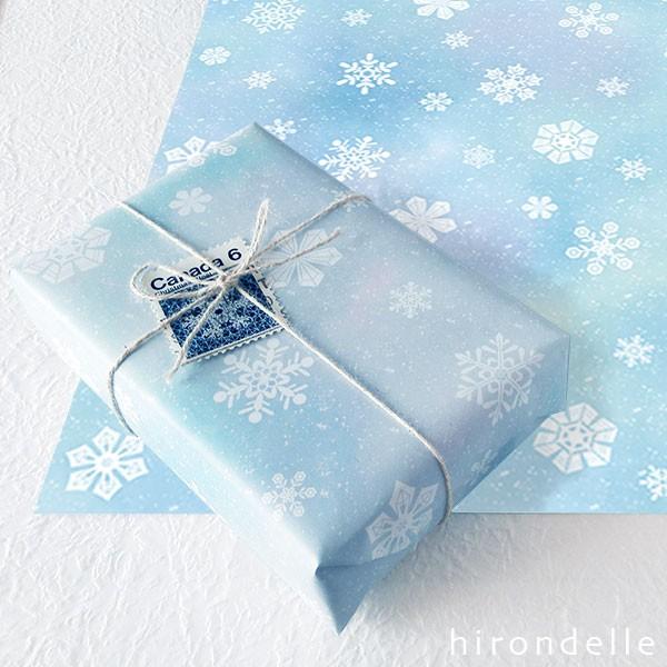 雪の結晶 ラッピングペーパー 8枚 Op129 森の雑貨屋さん イロンデル 通販 Yahoo ショッピング