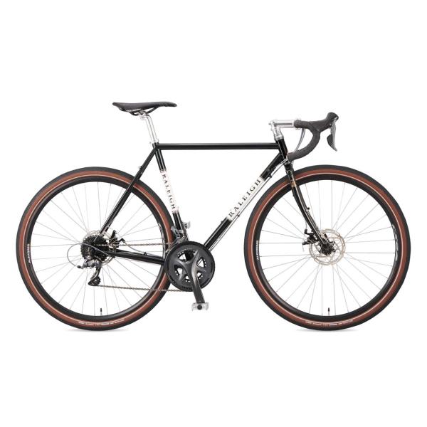 43%OFF 送料込 25年  RALEIGH ラレー CR-DC クロモリグラベル 40C 520 168-182 ブラウン&amp;ブラック