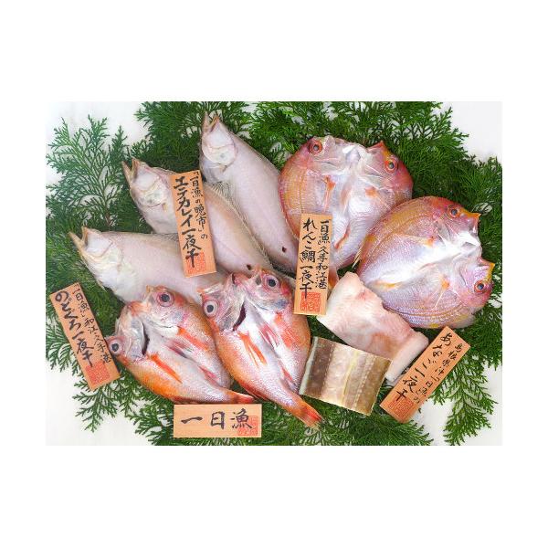 産地直送 島根県沖産 一夜干 弁天 送料込み のどぐろ、エテかれい、れんこ鯛、穴子 （冷凍） ギフト 干し物 お取り寄せ 岡富商店