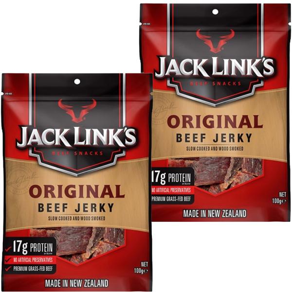 ビーフジャーキー ジャックリンクス  3袋セット (100g×3) オリジナル 送料無料 おつまみ USAジャーキー