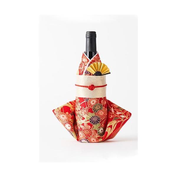 kimono ボトルカバー「菊姫」