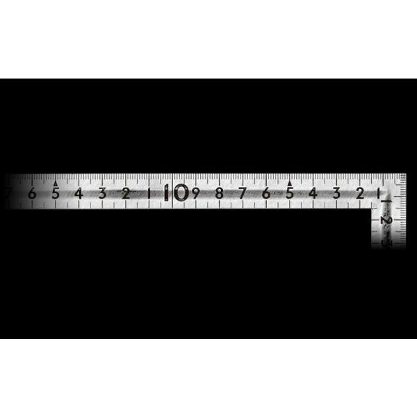 曲尺小型 溝付 ステン 30×15 cm 表裏同目 12130