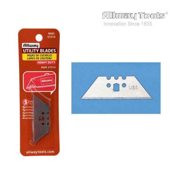 広島工具 オールウェイカッタ-替刃 Bタイプ 直刃(5枚入)