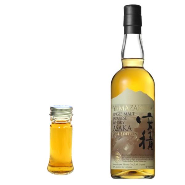 量り売り　SINGLE MALT　JAPANESE WHISKY　安積 2024 EDITION YAMAZAKURA　30ml　50度　笹の川酒造　ウイスキー　お試し