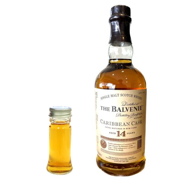 量り売り バルヴェニー 14年 カリビアンカスク 43度 30ml ウイスキー