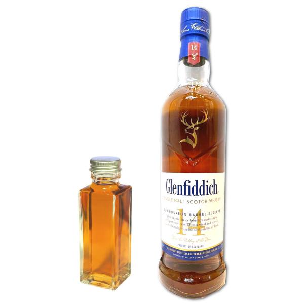 量り売り グレンフィディック 14年 バーボンバレルリザーブ 43度 100ml