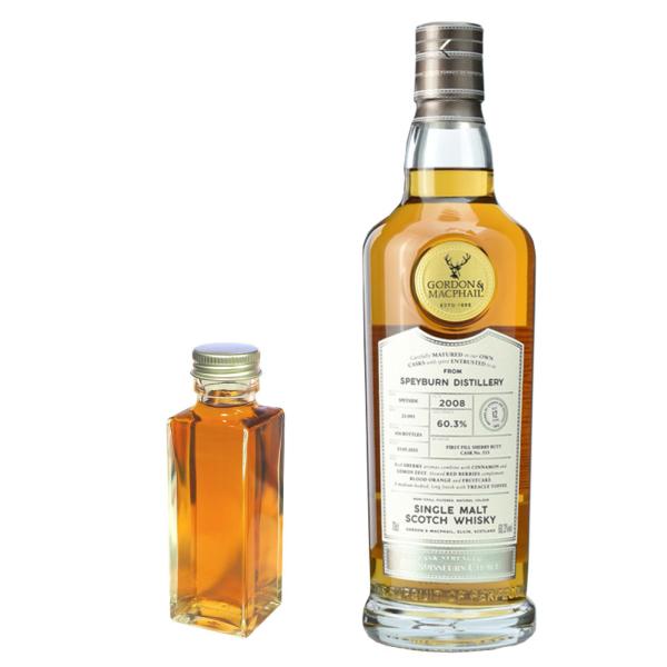 【G&M コニサーズチョイス カスクストレングス】スペイバーン12年 700ml 量り売り スペイバーン 12年 2008 カスクストレングス コニサーズ