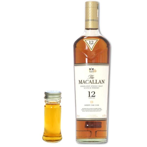 量り売り マッカラン 12年 シェリー 40度 30ml ウイスキー お試し : 米