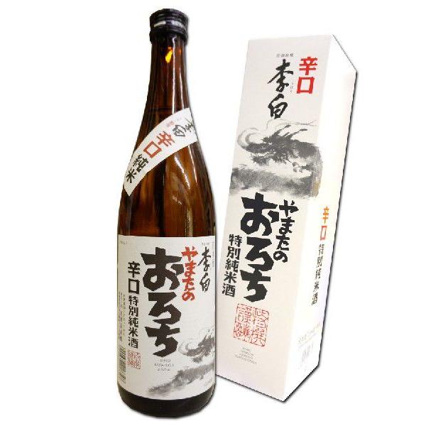 李白 特別純米 辛口 やまたのおろち  720ml　島根　李白酒造