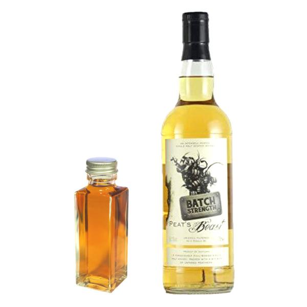 量り売り ピーツビースト　バッチストレングス（カスクストレングス）　52.1度度　100ml　ウイスキー　お試し
