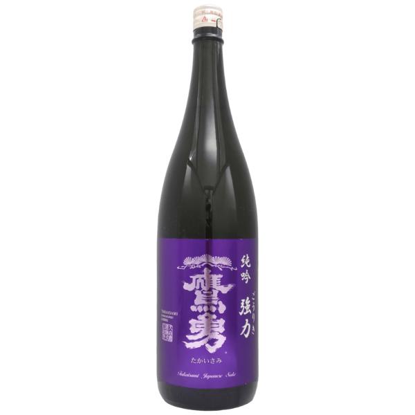 鷹勇 強力 純米吟醸 1800ml 鳥取 大谷酒造 たかいさみ : 米・酒・食品
