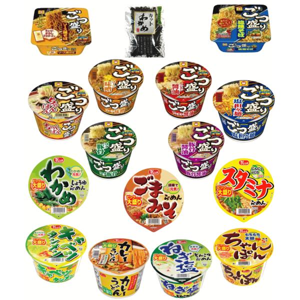 日清のどん兵衛 【カップ麺】大盛り 12種 ごつ盛りシリーズ入り デカ