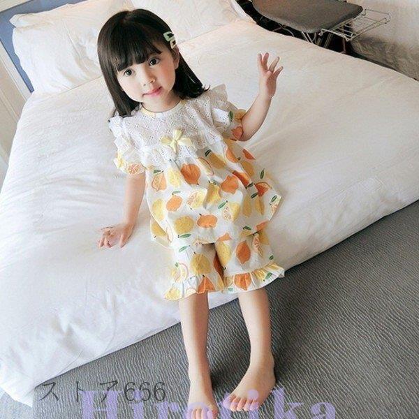 キッズ ベビー 下着 肌着 パジャマ 半袖 子供用 ルームウエア 1 最大69 Offクーポン 130 女の子 可愛い 140cm 100 110 上下セット