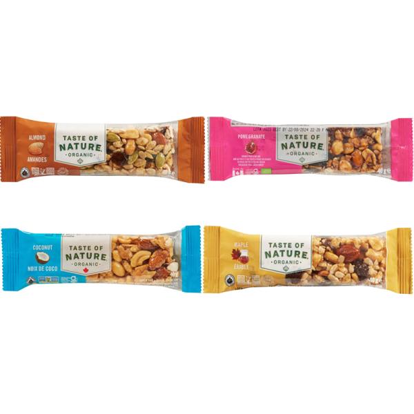 オーガニックフルーツ＆ナッツバー 1本 40g 有機JAS認証 ムソー