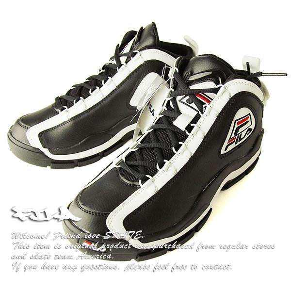 Fila フィラ 復刻 ハイカット スニーカー バッシュ 96 Gl Grant Hill シグネチャーモデル Hiphop ヒップホップ Black