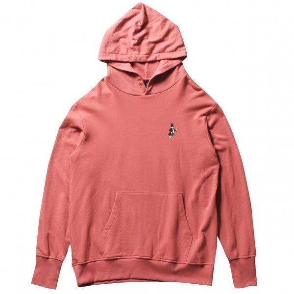美品☆BORN X RAISED パーカー ピンク Born X Raised パーカー フード プルオーバー ボーンアンドレイズド