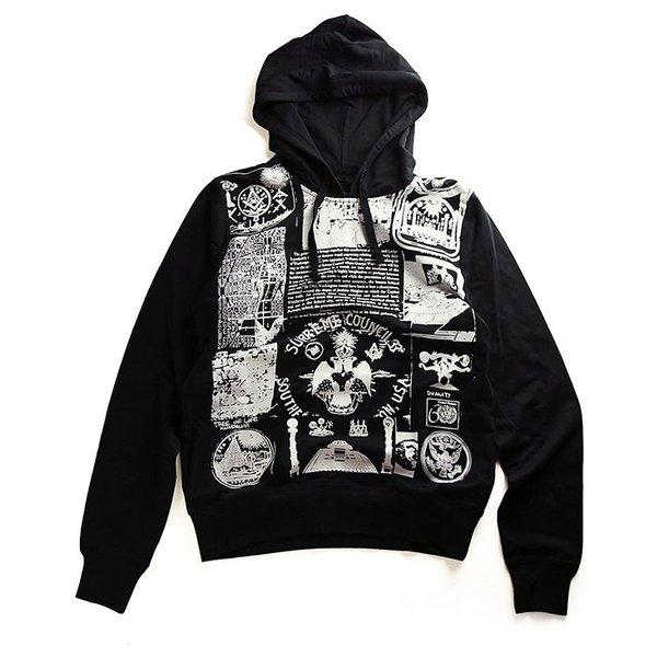 BLACK SCALE（ブラックスケール） レディース パーカー プルオーバー 