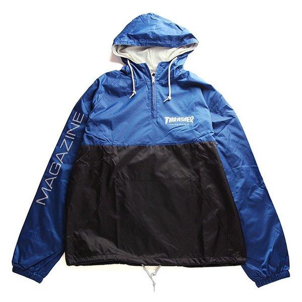 THRASHER（スラッシャー） US アノラック ハーフジップ ナイロン