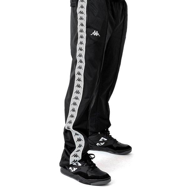 Kappa(カッパ)ジャージ ロングパンツ 222 Banda Astoriazz Track Pants Black/Grey スケボー SK8  スケートボード HARD CORE PUNK HIPHOP
