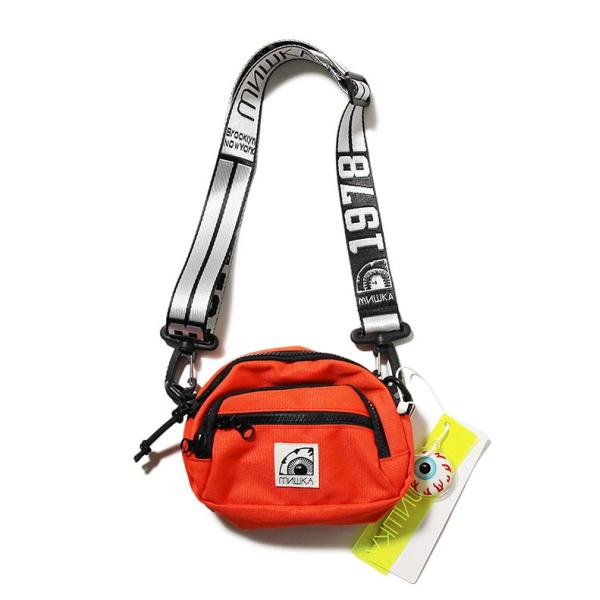 mishka（ミシカ）目デザインの円形ポーチ his-hero-is-black_6434