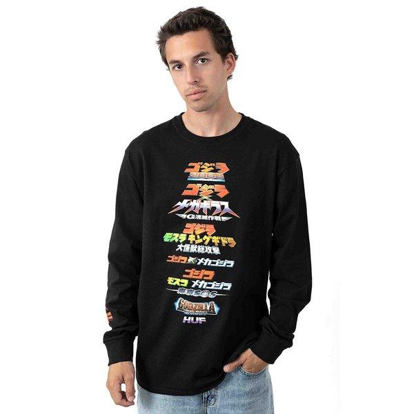 HUF Huf x Godzilla (ハフ) ゴジラ ロンT ロングTシャツ 長袖