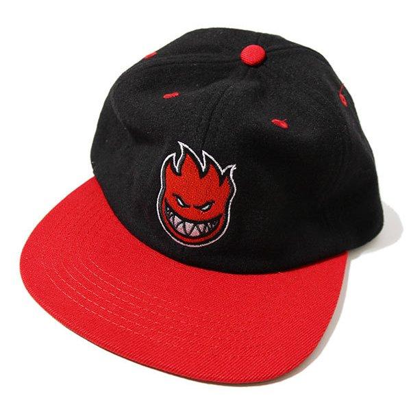 SPITFIRE WHEELS ネイビートラッカーキャップ SPITFIRE WHEELS スピットファイヤー ビッグヘッド スナップ