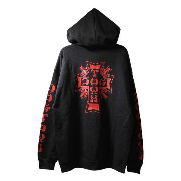 DOGTOWN（ドッグタウン） ジップアップ パーカー Cross Sleeve ZIP