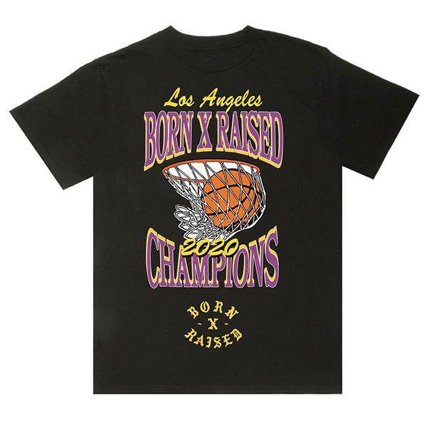 BornxRaised (ボーンアンドレイズド) レイカーズ Tシャツ VICTORY LAP