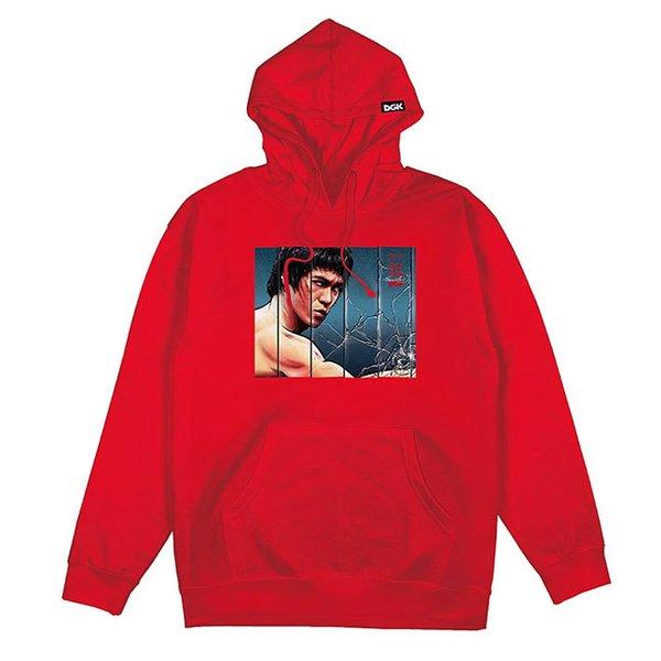 DGK DGK x Bruce Lee (ディージーケー) ブルースリー パーカー プル