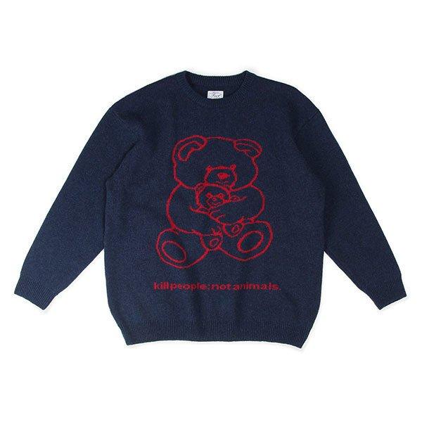 FUCT（ファクト） US ニット セーター KILL PEOPLE NOT ANIMALS KNIT