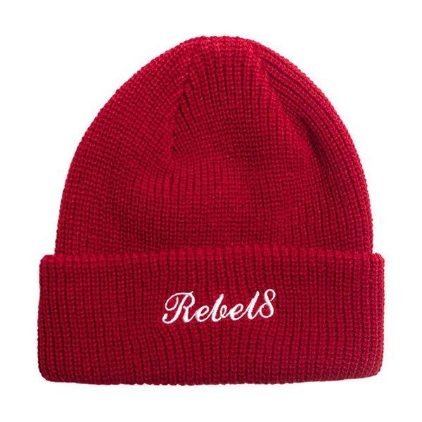 REBEL8（レベルエイト） ニットキャップ 帽子 ビーニー Script Thick