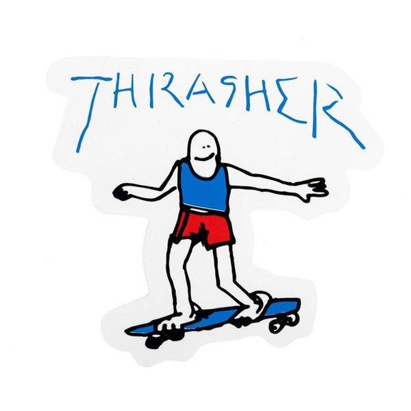 THRASHER Thrasher (スラッシャー) US ステッカー シール Gonz THRASHER Thrasher (スラッシャー) US ステッカー シール Gonz