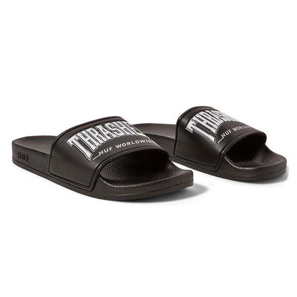 HUF（ハフ） Huf x Thrasher (ハフ/スラッシャー) サンダル スリッパ