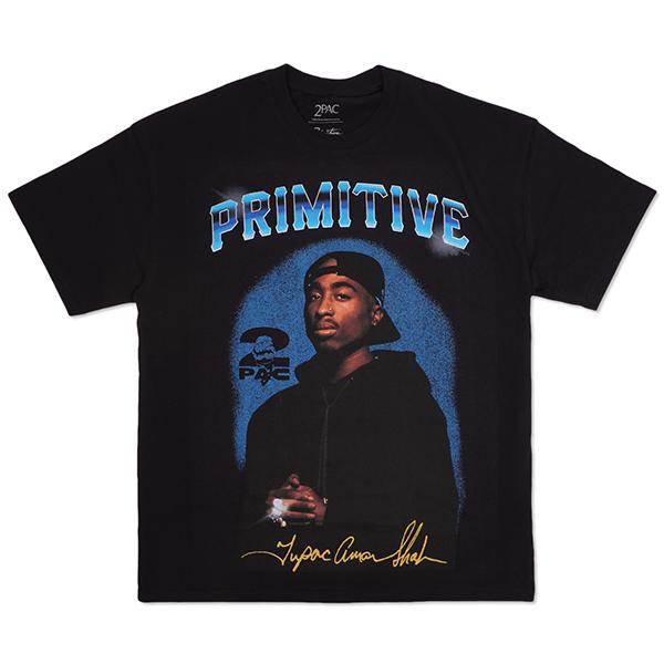 PRIMITIVE SKATEBOARDING × TUPAC (プリミティブ) Tシャツ SHINE TEE  